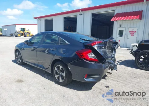 2019 Honda Civic Lx z USA, uszkodzony, nr VIN 2HGFC2F68KH600855